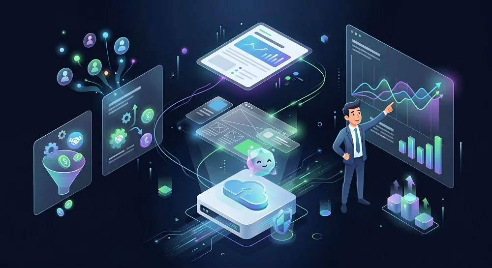 AI-ready website business growth results - leads conversions rankings 2026