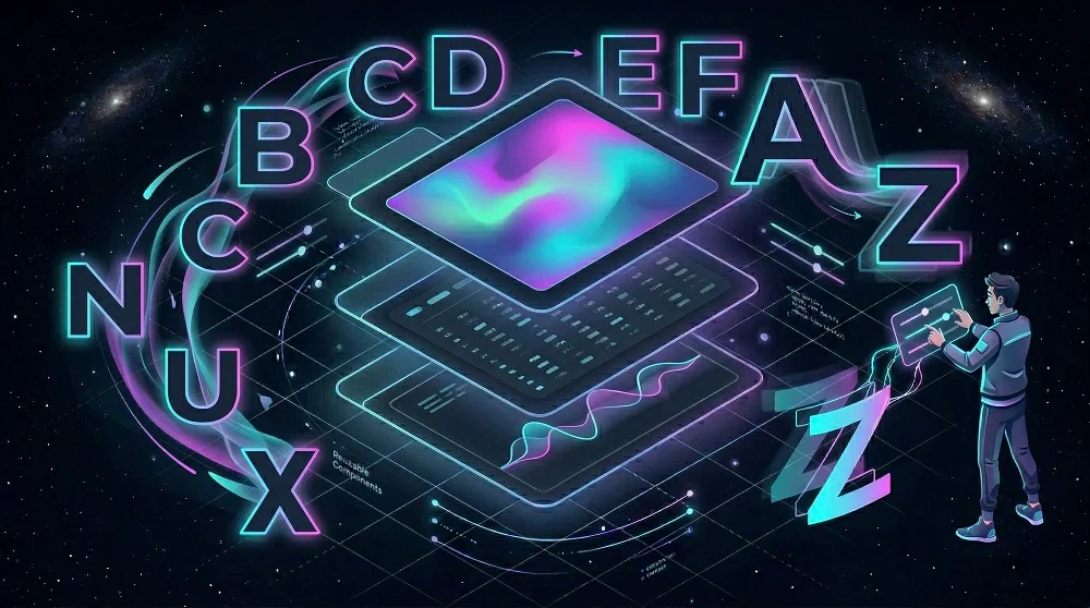 Bento Grid Layout, Dark Mode Design and Kinetic Typography Trends 2026