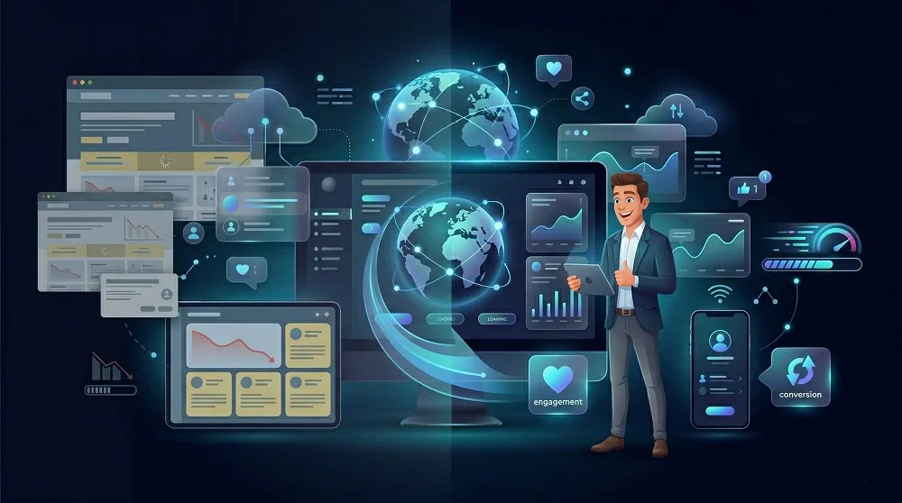 Business Growth With Website Comparison
